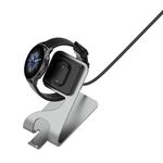 Per Amazfit GTR3 / GTR3 Pro / GTS3 Base di ricarica magnetica girevole in metallo (grigio)