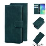 Per Samsung Galaxy S10 + Skin Feel Pure Color Flip Pelle Custodia per cellulare (verde)