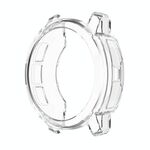 Per Garmin Instinct 2 Mezza copertura Caso di orologio in TPU scavato (Bianco trasparente)