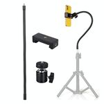 ACCESSORI DI TREPOD TREPOD DI ESTENSIONE BRACCIAMENTO DA BRACCIACCIO LIVE 40CM, Stile: Tubo + PTZ + clip per telefono