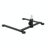 Supporto per telefono desktop in metallo regolabile a 360 gradi, Stile: Solo base