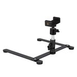 Supporto del telefono desktop del desktop del metallo regolabile a 360 gradi, Stile: Base + PTZ + clip per telefono