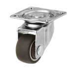 4 pezzi Pieghevole Tavolo Pieghevole Asciugatura Flat Bottom Moving Mobile Axis Axis TPE Ruota TPE, Modello: 2 pollici