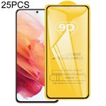 Per Samsung Galaxy S21 5G 25 pezzi Pellicola in vetro temperato con schermo intero