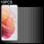 Per Samsung Galaxy S21 5G 10pcs 0.26mm 9H 2.5D Pellicola in vetro temperato, lo sblocco delle impronte digitali non è supportato