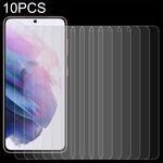 Per Samsung Galaxy S21 + 5G 10pcs 0.26mm 9H 2.5D Pellicola in vetro temperato, lo sblocco delle impronte digitali non è supportato