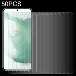 Per Samsung Galaxy S22 + 5G 50pcs 0.26mm 9H 2.5D Pellicola in vetro temperato, lo sblocco delle impronte digitali non è supportato