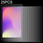 25 PCS 9H 2.5D Film in vetro temperato a prova di esplosione a prova di esplosione per Alcatel 3T 8 pollici