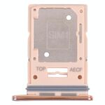 Per Samsung Galaxy A53 5G SM-A536B Vassoio per scheda SIM originale + Vassoio per scheda SIM / Vassoio per scheda Micro SD (oro)