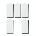 Per Ecovacs Sweeper DN620 / DN621 /BFD-WSQ / N79 / N79S / 500 Filtro Hypa da 5 pezzi