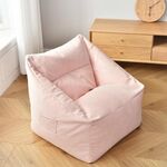 Mocassini Divano BagsKeletonless Cappotto, Imbottitura, Specifica: Sedia Coperchio di stoffa (Pelle rosa)