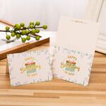 50 PCS Carta di compleanno in rilievo a caldo (7)