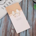 100 PCS A-330 Stereo Hollow Biglietto di auguri (Champagne Bow)