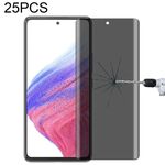 25 pezzi Copertura piena Film di vetro temperato antide-pazzo per Samsung Galaxy A53 5G