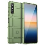 Per Sony Xperia 10 IV Copertura integrale Antiurto antiurto TPU (verde)