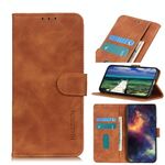 Per Alcatel 1B 2022 Khazneh Retro Texture Case di telefono a flip orizzontale (marrone)