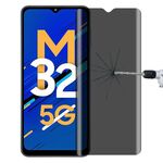 Film di vetro temperato antide-pazzo a copertura completa per Samsung Galaxy M32 5G