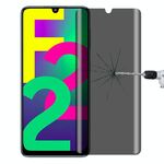 Film di vetro temperato antide-pazzo a copertura completa per Samsung Galaxy F22