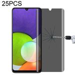 25 pezzi Copertura piena Film di vetro temperato antide-pazzo per Samsung Galaxy A22 4G