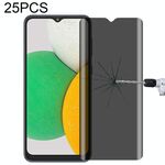 25 pezzi Film vetro temperato antide-pazzo per Samsung Galaxy A03 Core