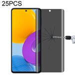 25 pezzi Copertura completa Film di vetro temperato antide-pazzo per Samsung Galaxy M52 5G