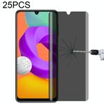 25 pezzi Film di vetro temperato antim-pazzo per Samsung Galaxy M22