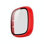 Per Fitbit Versa 3 / Versa / Sense Glassato Glass Glass Glass (Red)