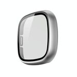 Per Fitbit Versa 3 / Versa / Sense Glassato Glass Glass Glass (argento)