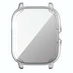 Per Amazfit GTS 3 Custodia per orologio galvanica in TPU a copertura totale (trasparente)
