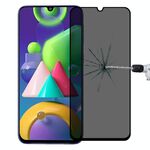 Film di vetro temperato antide-pazzo pieno per Samsung Galaxy M21