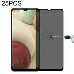 Pellicola in vetro temperato anti-peeping 25 pezzi per Samsung Galaxy A12 / OnePlus 10R 150W