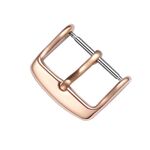 10 pezzi Accessori per orologi con fibbia in acciaio inossidabile a IP, colore: rosa 18mm