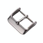10 pezzi Accessori per orologi con fibbia in acciaio inossidabile a IP, colore: argento 22mm