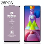 25 pezzi 9H Film di vetro temperato in allumina HD per Samsung Galaxy M51