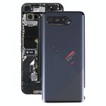 Coperchio posteriore della batteria di vetro per Asus Rog Telefono 5 ZS673KS (Jet Black)