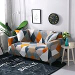 Tessuto alto elastico elastico di divano pigro inclusivo, dimensioni: 1 persona (cubo)