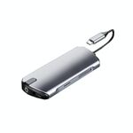 Dock di estensione di tipo C 8 in 1 convertitore per laptop USB Hub Hub