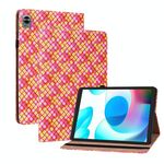 Per Oppo Realme Pad Mini da 8,7 pollici di trama a trama della trama della trama della texture (rosa rosa)