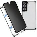 Per Samsung Galaxy S22 5G Custodia a doppia faccia a doppia faccia a doppia faccia a doppia faccia (argento)