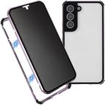 Per Samsung Galaxy S22 5G Custodia a doppia faccia a doppia faccia a doppia faccia a doppia faccia (viola)