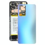 Per OPPO Reno7 Pro 5G Cover posteriore batteria in vetro (blu)