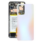 Per OPPO Reno7 5G China Glass Cover posteriore della batteria (rosa)