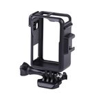 Per DJI Osmo Action 3 Gabbia di protezione verticale in plastica con pattini freddi (nero)