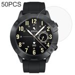 50 PCS 0.26mm 2.5D 9H Pellicola proteggi schermo per orologio in vetro temperato per Cubot N1