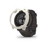 Per Garmin Instinct 2S PC Frame Custodia per orologio a metà confezione (avorio)