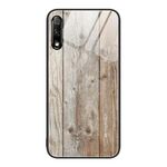 Custodia protettiva in vetro per venature del legno per Honor 9X (M04)