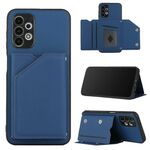 Custodia antiurto per Samsung Galaxy A13 4G Skin Feel PU + TPU + PC (blu)