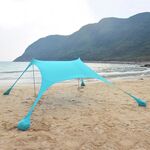 Tenda da campeggio in campeggio in spiaggia per esterni in spiaggia per esterno, dimensioni: 210x200x150 cm (blu cielo)
