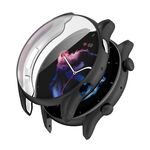 Custodia per orologio in TPU a copertura totale per Amazfit GTR 3 / GTR 3 Pro (nero galvanico)