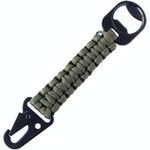 2 PCs Outdoor a sette core ombrello Tornario per la fibbia per la fibbia della bocca di ombrello (verde militare)